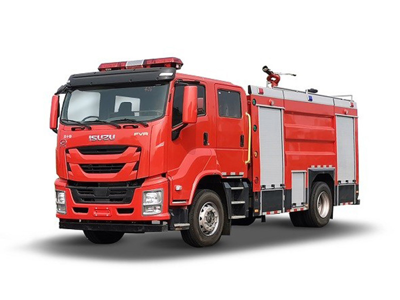 慶鈴五十鈴6噸水罐消防車